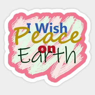 I wish by Kana Kanjin Sticker